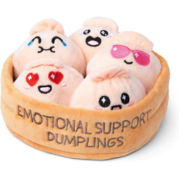 Emotional Support DumplingsPlush Dumpling Toy Stuffed Animal